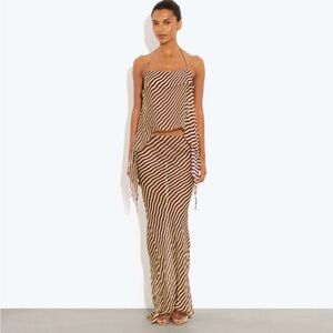 Rat and boa top & skirt